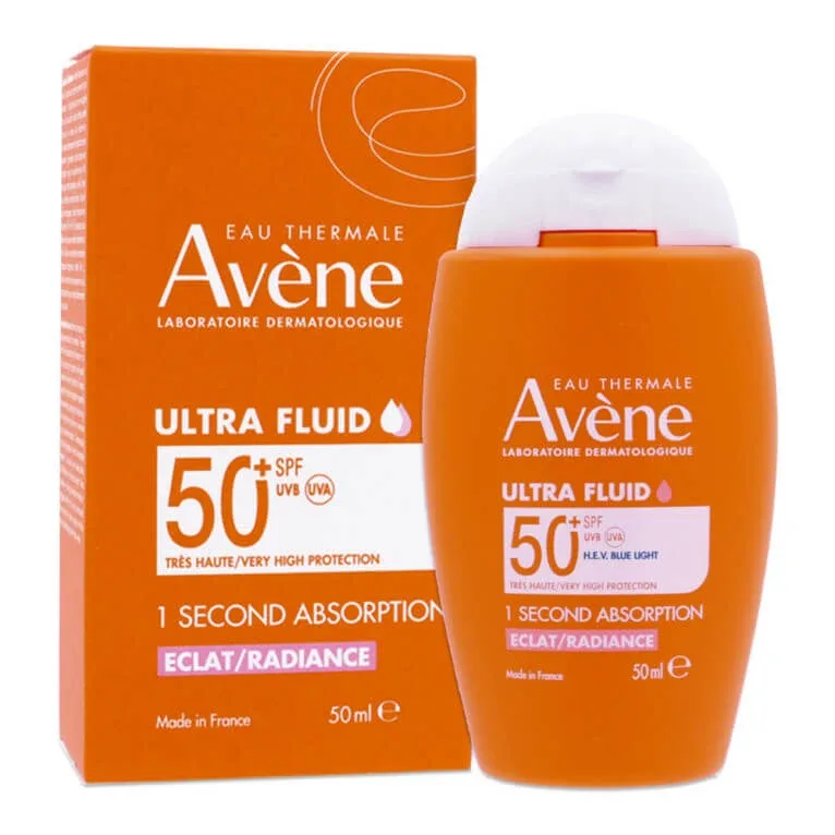 AVENE ULTRA FLUID ECLAT RADIANCE SPF50+ 50 ml — preț și oferte