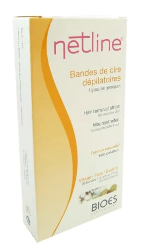 NETLINE BENZI CU Ceară DE EPILARE PENTRU FAȚĂ