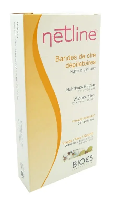 NETLINE BENZI CU Ceară DE EPILARE PENTRU FAȚĂ — preț și oferte