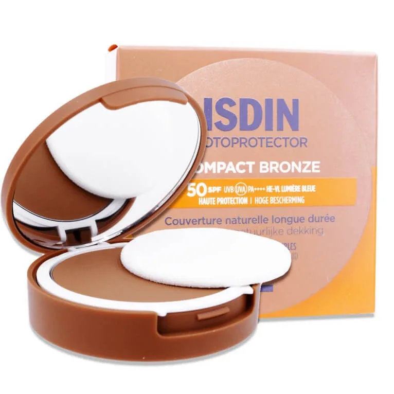 ISDIN FOTOPROTECTOR COMPACT BRONZE SPF50 10 g Isdinceutics De — preț și oferte