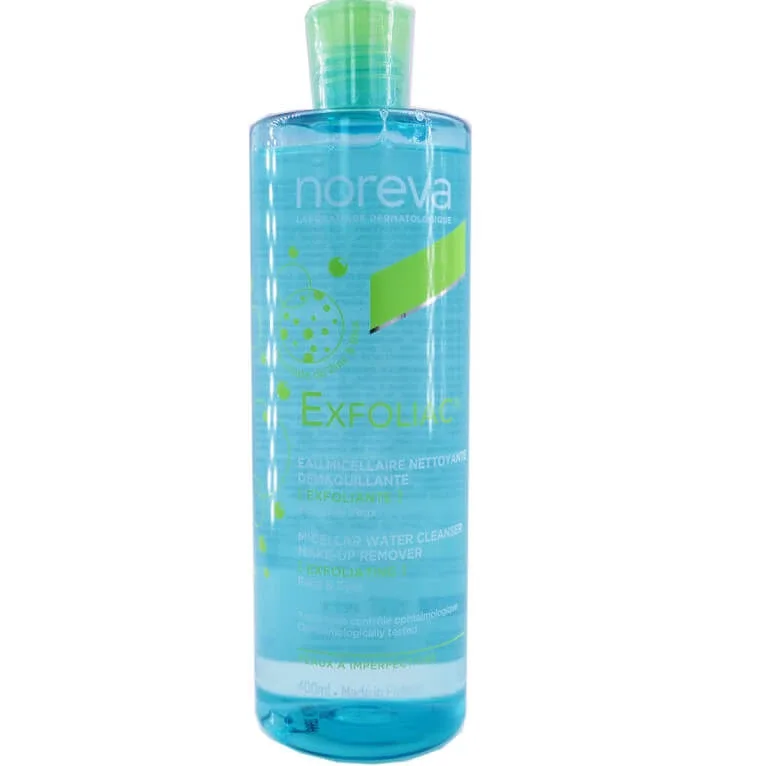 NOREVA EXFOLIAC APĂ MICELARĂ DE CURĂȚARE ȘI DEMACHIAJ 400 ML — preț și oferte