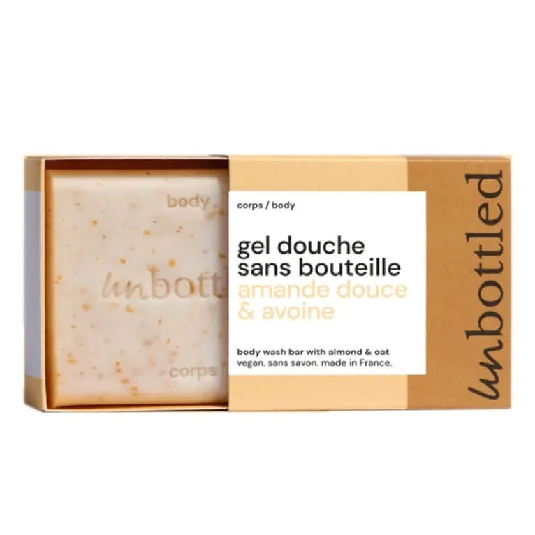 GEL DE DUȘ FĂRĂ AMBALAJ CU MIGDALE DULCI ȘI OVĂZ 35 G — preț și oferte
