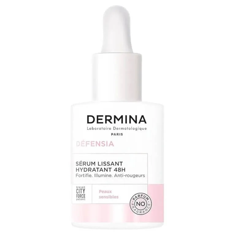 DERMINA DEFENSIA SERUM Netezitor și Hidratant 48 de ore 30 ml — preț și oferte