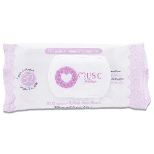 MUSC INTIM 30 DE Șervețele intime naturale cu mosc alb