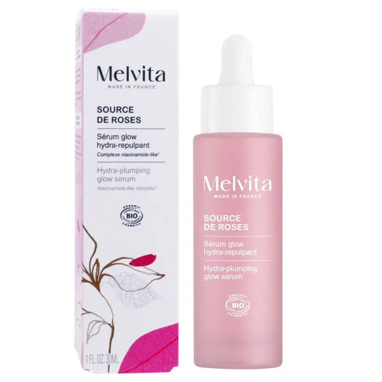 MELVITA BIO SERUM GLOW HYDRA REPULPANT CU EXTRACT DE TRANDAFIRI — preț și oferte