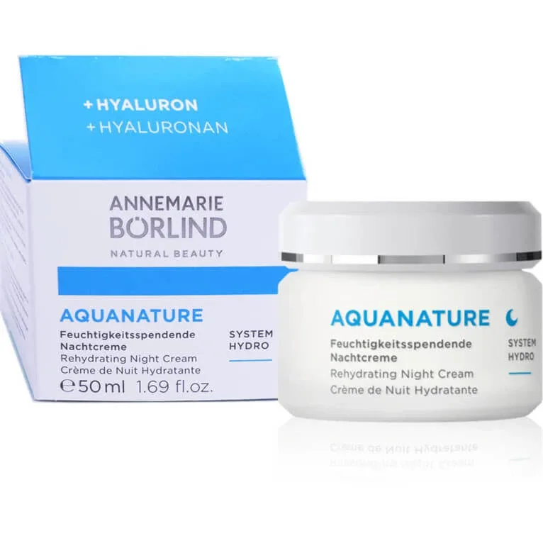 BORLIND AQUANATURE CREMĂ DE NOAPTE HIDRATANTĂ + HIALURONIC 50 ML — preț și oferte