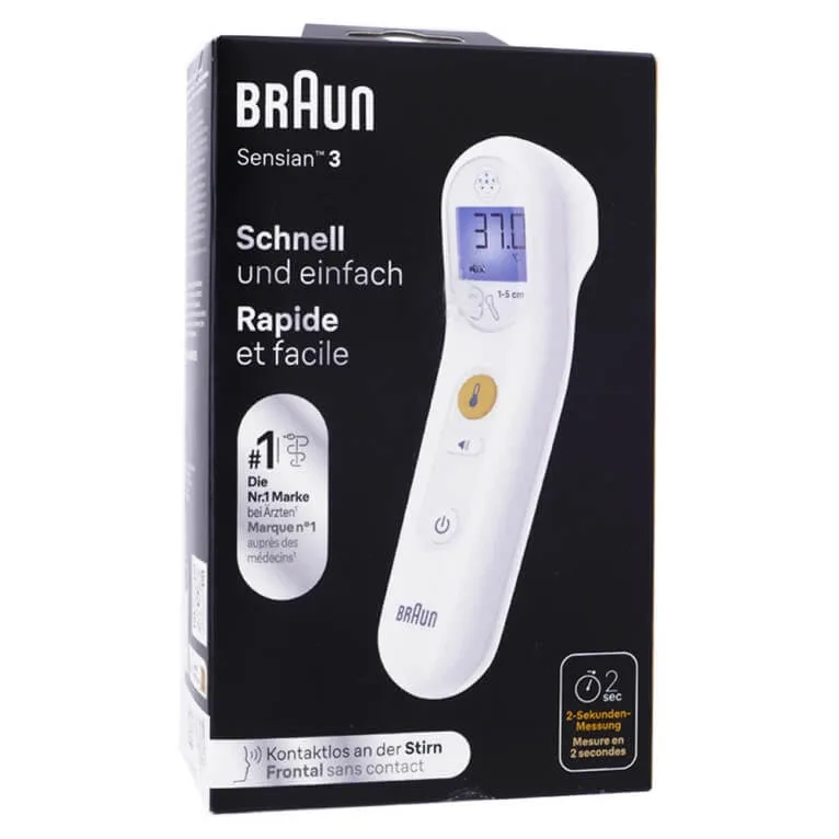 BRAUN SENSIAN 3 TERMOMETRU FRONTAL — preț și oferte