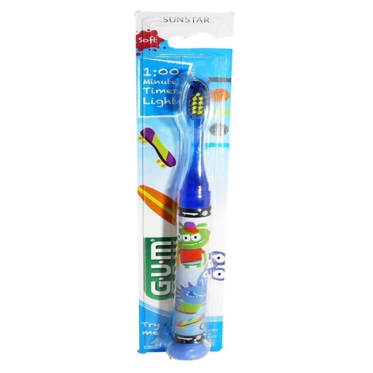 GUM JUNIOR LIGHT UP 1 MINUT PERIUȚĂ DE DINȚI — preț și oferte