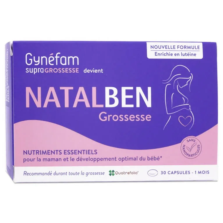 GYNEFAM NATALBEN SARCINĂ 30 DE CAPSULE — preț și oferte