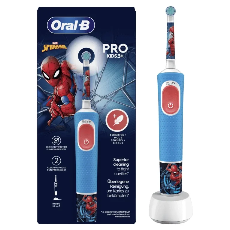 ORAL B PERIUȚĂ DE DINȚI ELECTRICĂ SPIDERMAN PRO KIDS3+ — preț și oferte
