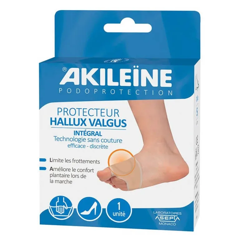 AKILEINE PROTECȚIE PENTRU HALLUX VALGUS 1 UNITATE — preț și oferte