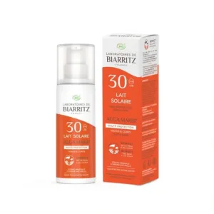 LABORATOARELE DIN BIARRITZ – LOȚIUNE SOLARĂ ALGA MARIS SPF 30, 100 ML, BIO