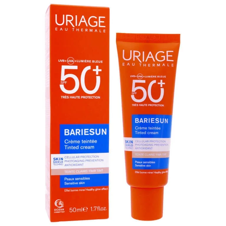 URIAGE BARIESUN SPF50+ CREMĂ TONIFICATĂ DESCHISĂ 50 ML — preț și oferte