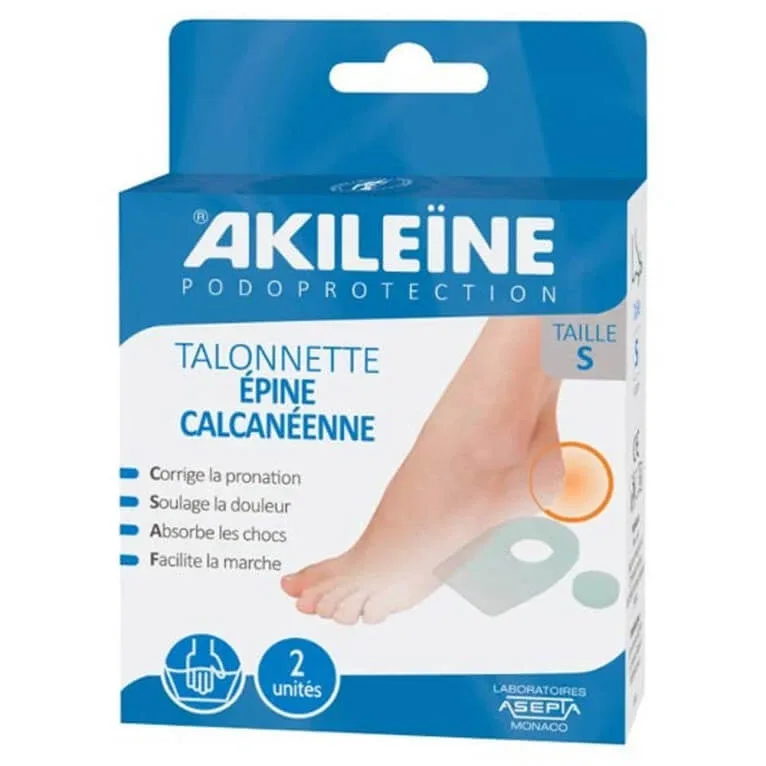 AKILEINE TALONNETTE EPINE CALCANEENNE 2 BUCĂȚI MĂRIME S — preț și oferte