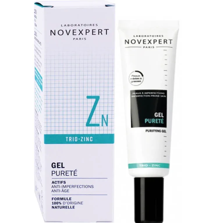 NOVEXPERT TRIO ZINC GEL PURETE 30 ml — preț și oferte