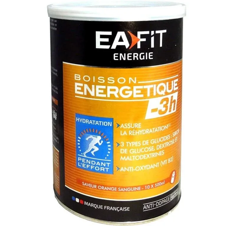 EAFIT BĂUTURĂ ENERGETICĂ -3H AROMĂ DE PORTOCALĂ SANGUINĂ 500G — preț și oferte