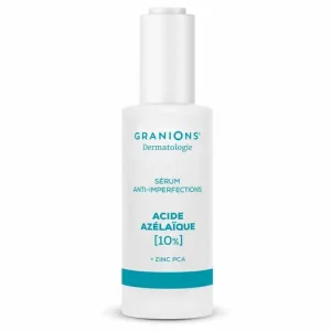 GRANIONS SERUM ANTI-IMPERFECȚIUNI CU ACID AZELAIC 10% + ZINC PCA 30 ML