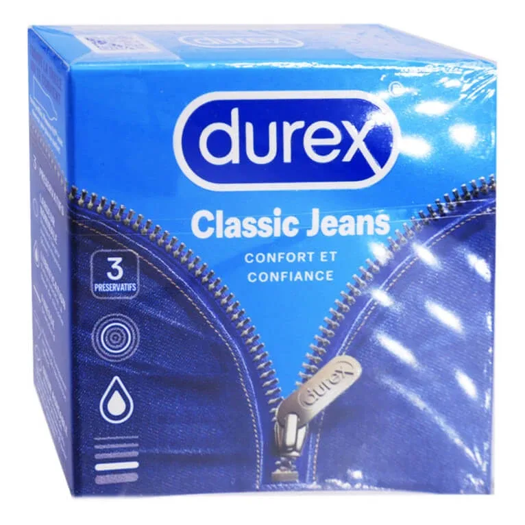 DUREX CLASSIC JEANS 3 PREZERVATIVE — preț și oferte