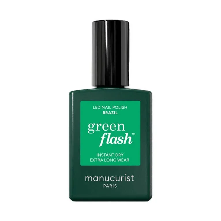 MANUCURIST GREEN FLASH LAC DE UNGHII BRAZIL 15 ML — preț și oferte