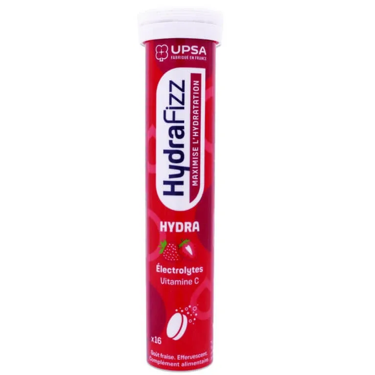 UPSA HYDRAFIZZ HYDRA CU AROMĂ DE CĂPȘUNI 16 COMPRIMATE — preț și oferte