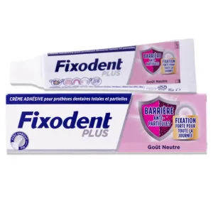 FIXODENT PLUS CREMĂ ADEZIVĂ ANTI-PARTICULE, CU GUST NEUTRU, 35 G