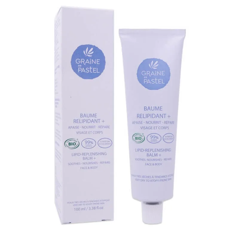GRAINE DE PASTEL BIO – Balsam relipidant pentru față și corp, 100 ml — preț și oferte