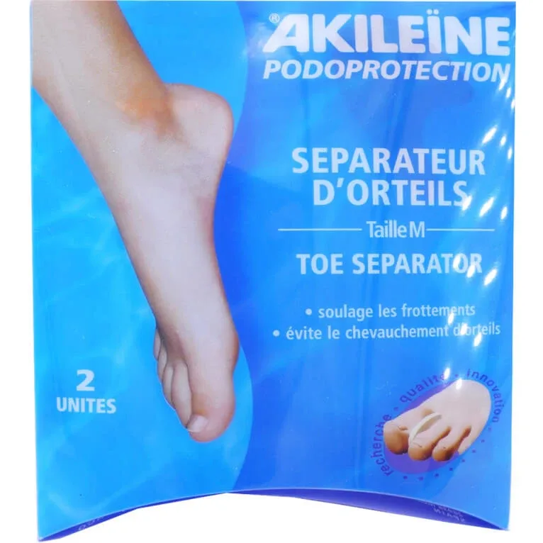 AKILEINE PODOPROTECTION SEPARATOR DE DEGETE MĂRIME M x2 — preț și oferte