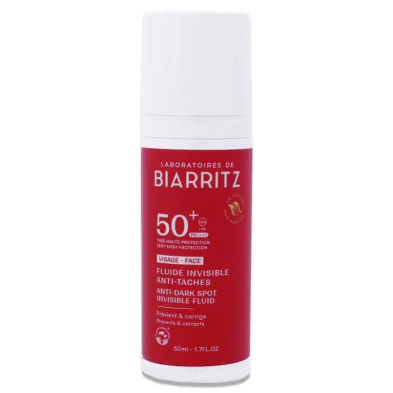 BIARRITZ FLUID INVISIBIL ANTI-PETE SPF50+ 50 ml — preț și oferte