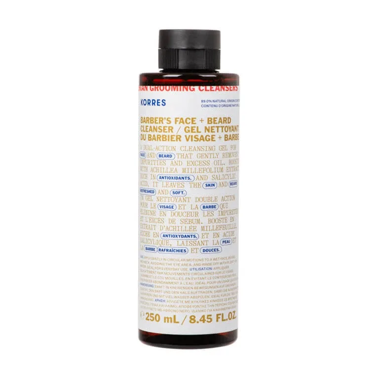 KORRES PENTRU BĂRBAȚI GEL DE CURĂȚARE CU DUBLA ACȚIUNE 250 ML — preț și oferte