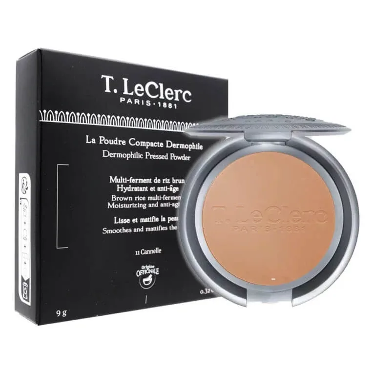 T.LECLERC Pudră compactă dermofilă 9 g, scorțișoară 11 — preț și oferte