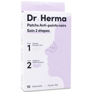 DR HERMA 10 plasturi nazali împotriva punctelor negre