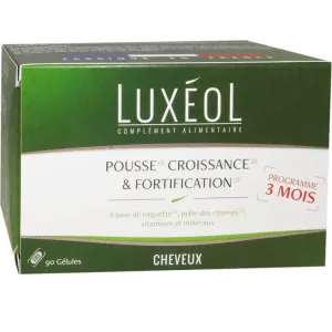 LUXEOL PENTRU CREȘTERE ȘI ÎNTĂRIRE 3 LUNI 90 DE CAPSULE