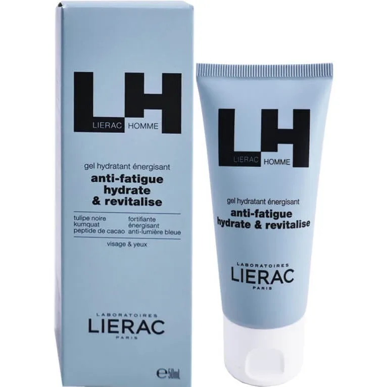 LIERAC PENTRU BĂRBAȚI GEL HIDRATANT ȘI ENERGIZANT 50 ML — preț și oferte