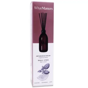 WHATMATTERS DIFUZOR DE PARFUM BASILIC CU LĂMÂIE