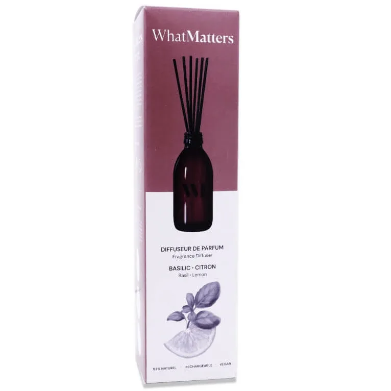 WHATMATTERS DIFUZOR DE PARFUM BASILIC CU LĂMÂIE — preț și oferte