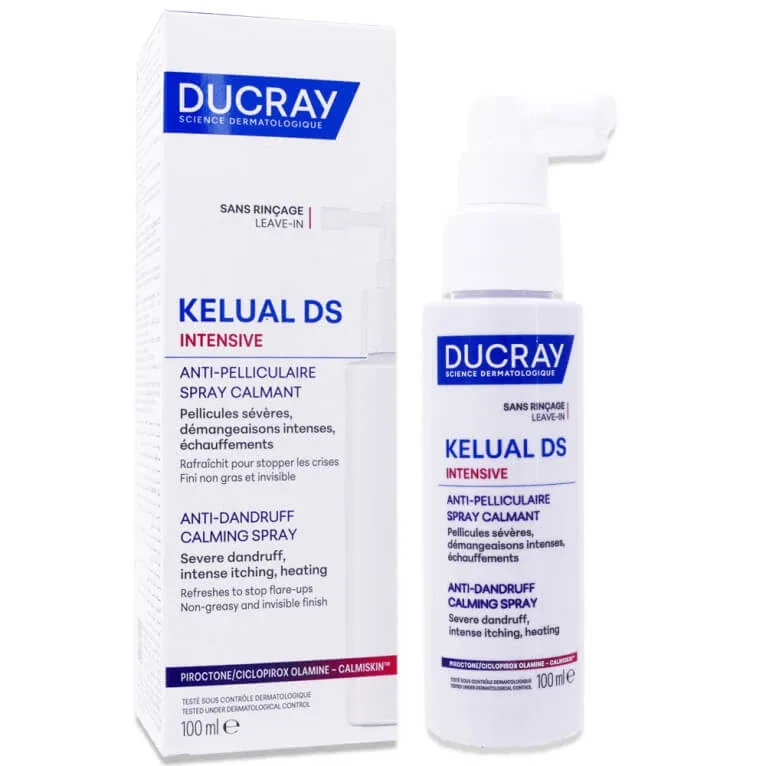 DUCRAY KELUAL DS SPRAY ANTIPIELUȚĂ CALMANT 100 ml — preț și oferte
