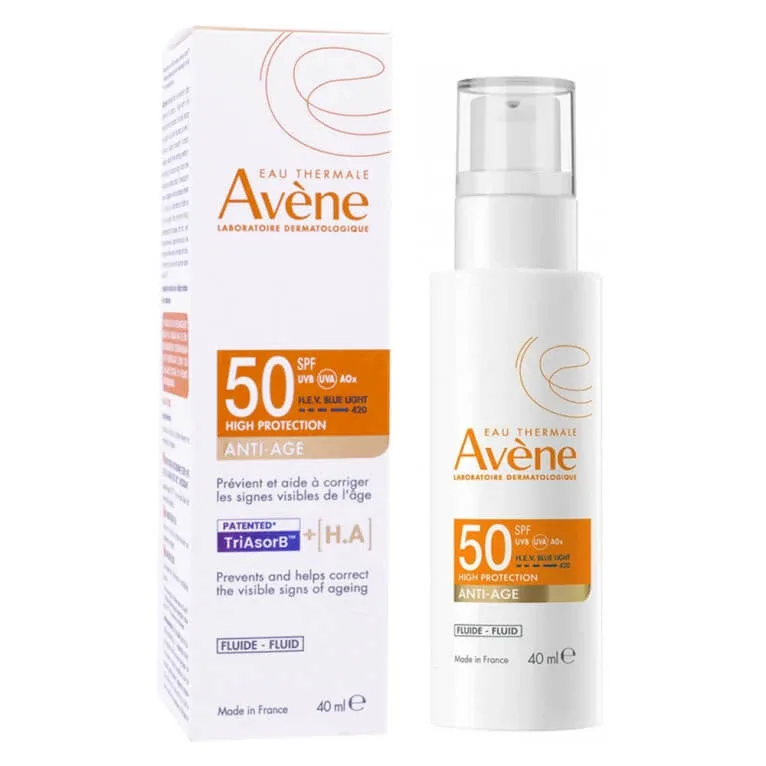 AVENE FLUID ANTI-ÎMBĂTRÂNIRE SPF50 40 ml — preț și oferte
