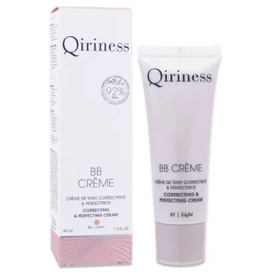 QIRINESS BB CREMĂ DE FOND DE TEN CORECTORĂ ȘI PERFECȚIONATOARE 01 LIGHT 40 ML