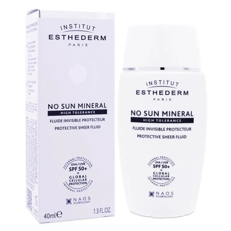 ESTHEDERM NO SUN FLUID MINERAL INVISIBIL SPF50+ 40 ml — preț și oferte