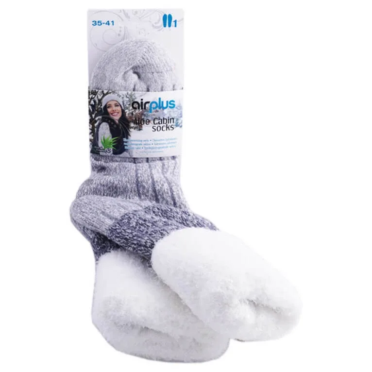 AIRPLUS ALOE CABIN ȘOSETE HIDRATANTE GRI 35-41 — preț și oferte