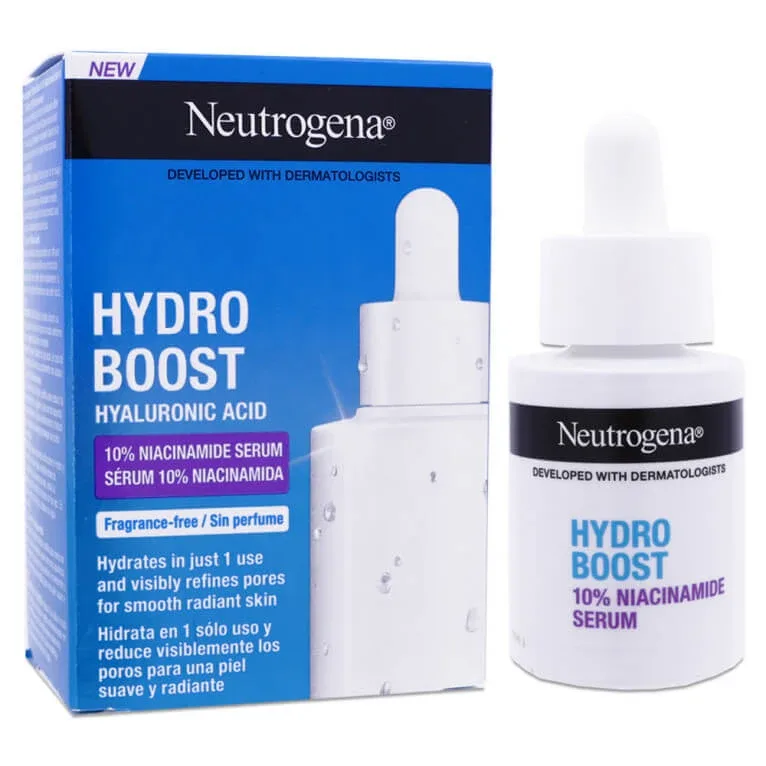 NEUTROGENA HYDRO BOOST SERUM 10% NIACINAMIDĂ 30 ML — preț și oferte