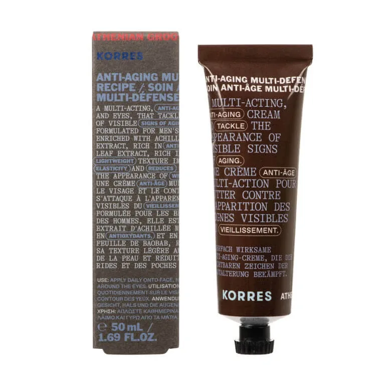 KORRES PENTRU BĂRBAȚI CREMĂ ANTI-ÎMBĂTRÂNIRE 50 ML — preț și oferte