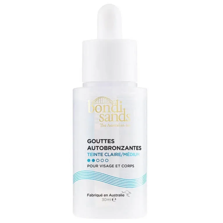 BONDI SANDS PICĂTURI DE AUTOBRONZANT NUANȚĂ DESCHISĂ 30 ML — preț și oferte