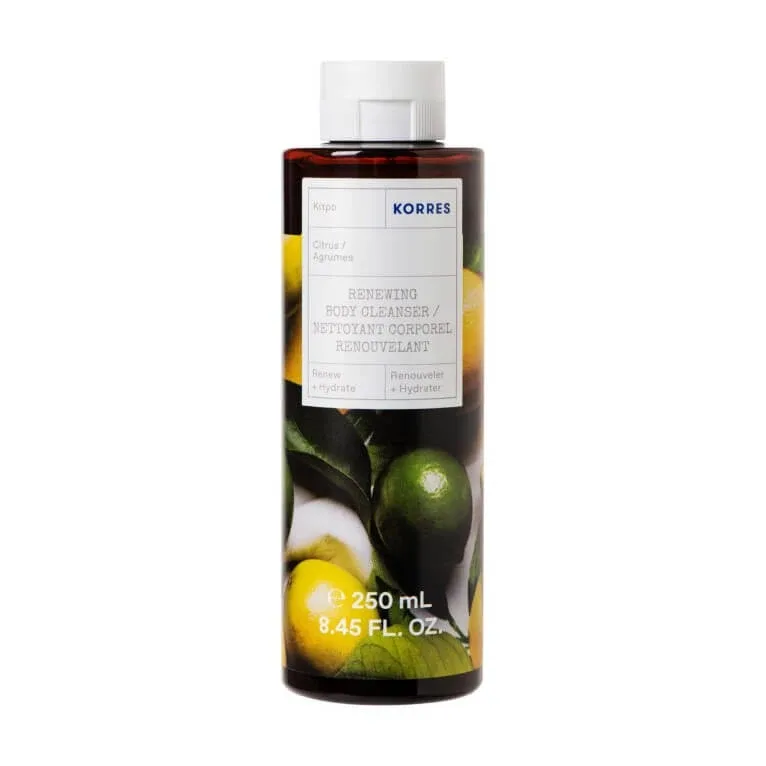 KORRES GEL DE DUȘ REGENERANT CU AROMĂ DE CITRICE 250 ML — preț și oferte