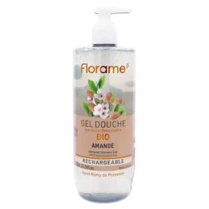 FLORAME BIO GEL DE DUȘ CU ULEIURI ESENȚIALE DE MIGDALE 750 ML