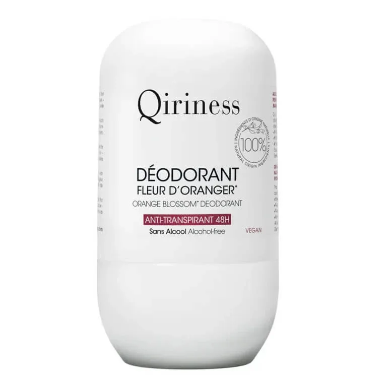 QIRINESS DEZODORANT CU PARFUM DE FLORI DE PORTOCAL 50 ML — preț și oferte