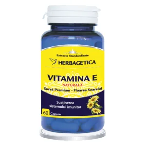 Vitamina E, Herbagetica | 60 capsule