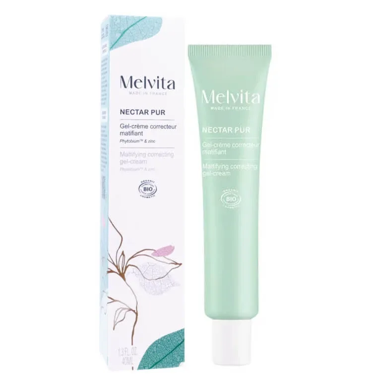 MELVITA NECTAR PUR GEL-CREMĂ CORECTOR MATIFIANT 40 ml — preț și oferte