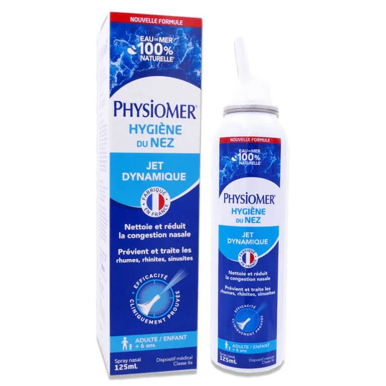 PHYSIOMER HIGIENA NASULUI JET DINAMIC 125 ML — preț și oferte