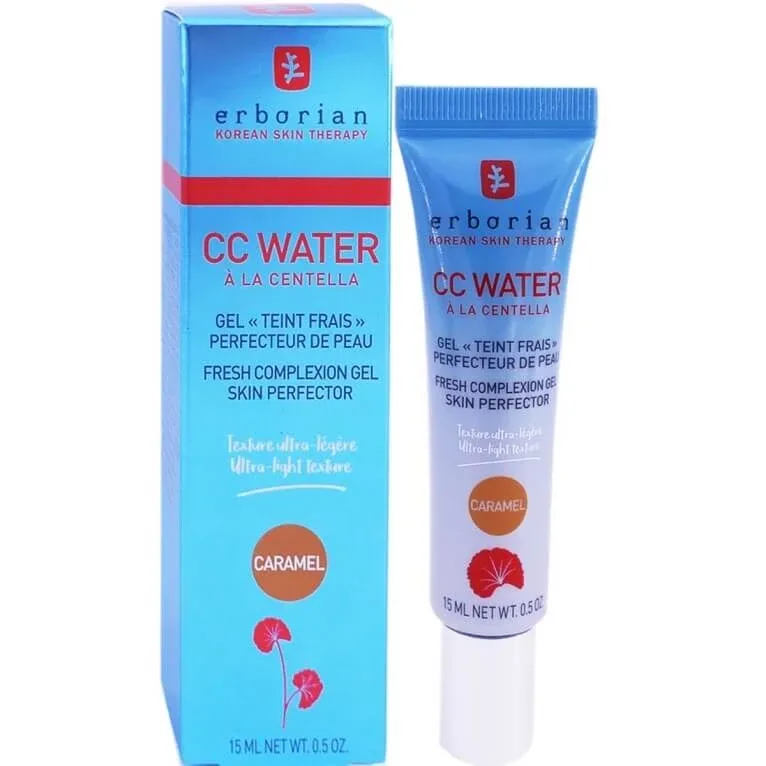 ERBORIAN CC WATER GEL FOND DE TEN PROASPĂT CARAMEL 15 ML — preț și oferte